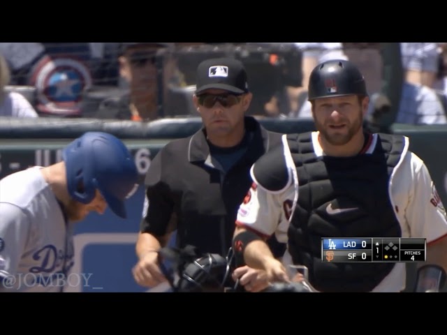 Madison Bumgarner yells at Max Muncy, a breakdown