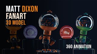 Rigged Robot video thumbnail