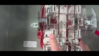 Lever bypass how it works on the Leviton 200a meter socket