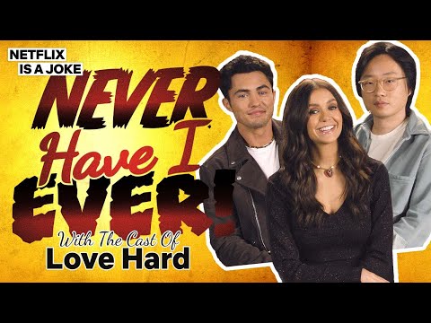The Cast Of Love Hard Play Never Have I Ever