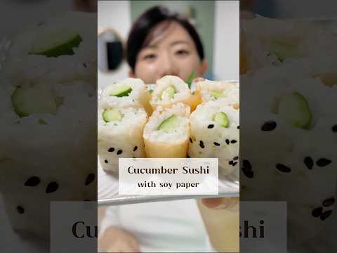 Soy Paper Cucumber Rolls: A Fresh Twist on Kappa Maki 🍣🌿