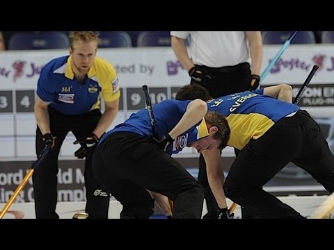CURLING:World Men's Chp 2013 - Draw 13 NOR-SWE