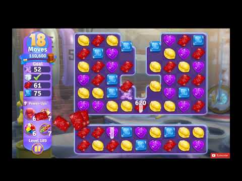 Wonka's World of Candy Level 189 NO BOOSTERS - A S GAMING