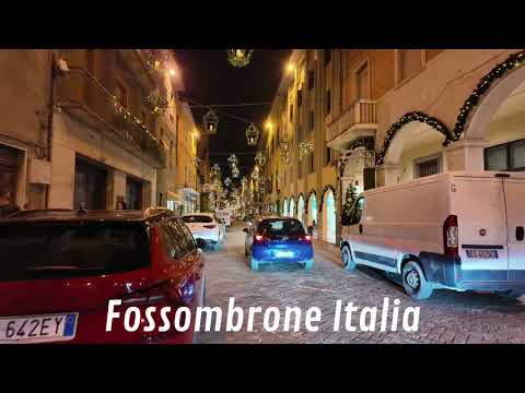 Walking in Fossombrone Italy