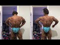 6 weeks out 2022 IFBB Boston Pro Pull Day Clips