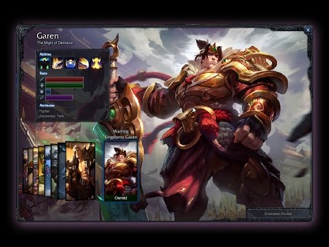 Warring Kingdoms Garen Skin Spotlight - Pre-Release - League of Legends
