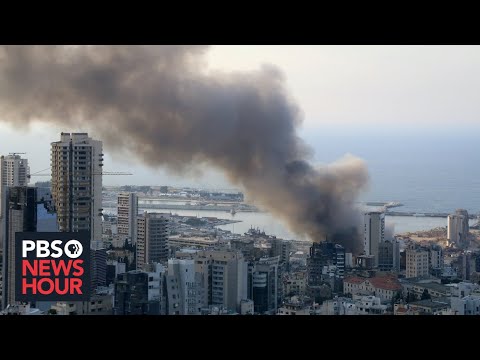 News Wrap: Fire erupts at Beirut port a month after blast