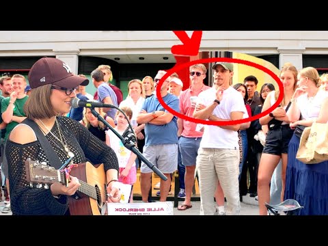 Audience member SHOCKED me With his SKILLS | Black Friday - Tom Odell  Allie Sherlock Cover