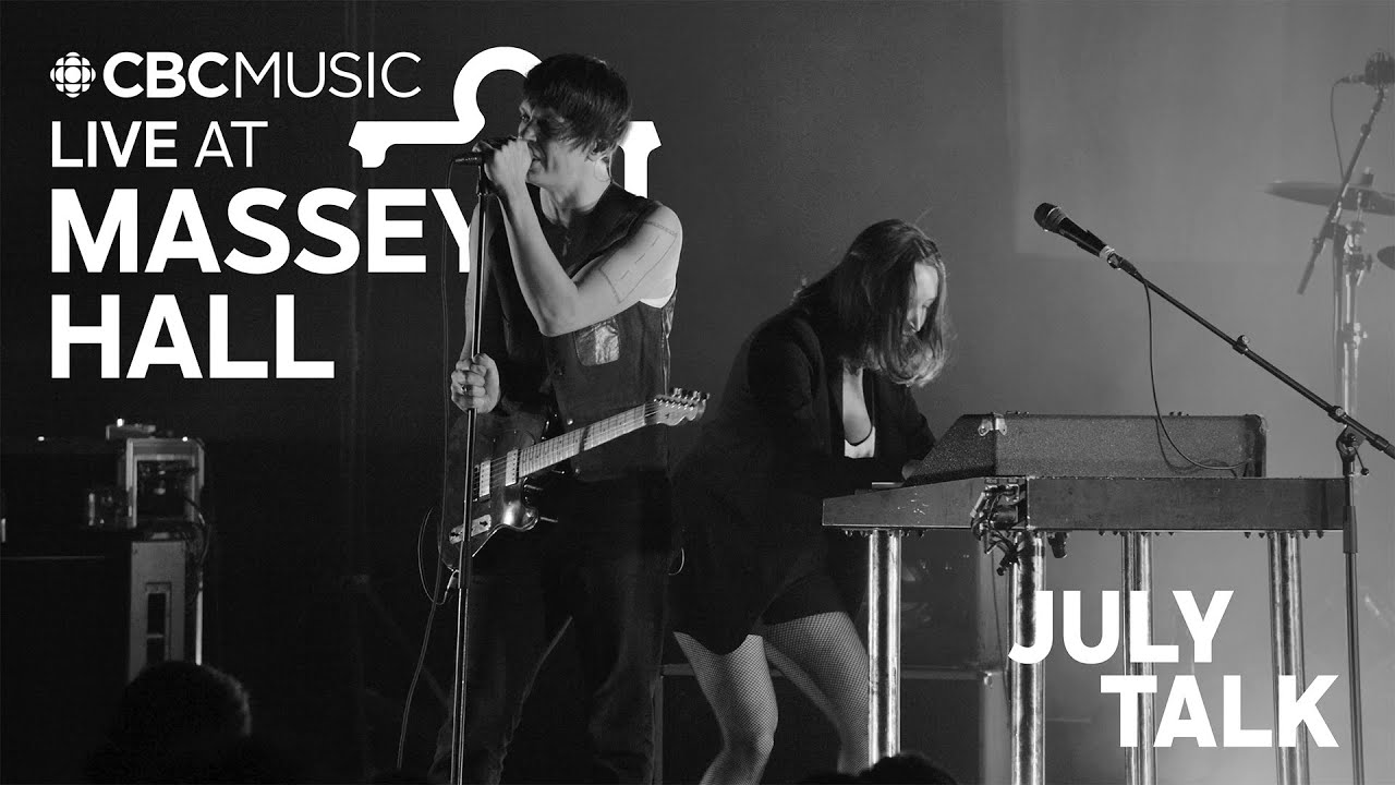 July Talk Live at Massey Hall, two-night live projection video performance, 2024
