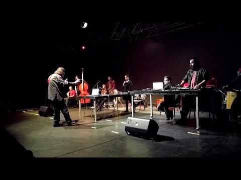 PFA orkestra at Simultan Festival #allpossiblefutures conducted impro (Iancu Dumitrescu)