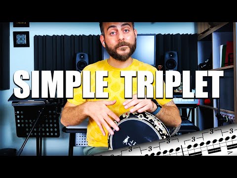 🔸DARBUKA EXERCISES | Triple Simple Strokes🎶 [Try this for better roll skills]