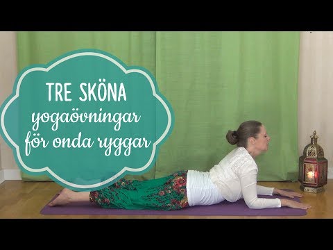 Tre yogaövningar för dig som har ont i ryggen - Mediyoga