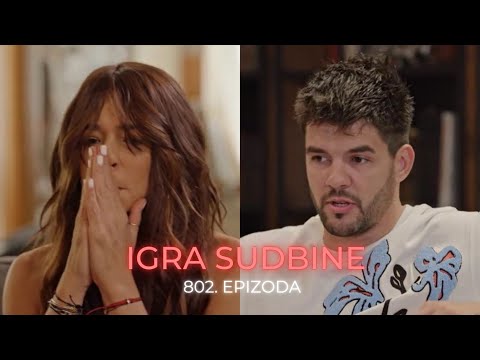 Igra sudbine 802. epizoda - Sofija sve šokira, a Luka na ivici da je fizički napadne! (sadržaj ep.)