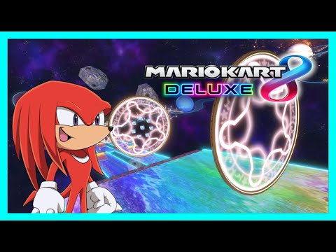 Knuckles plays Mario Kart 8 Deluxe live!