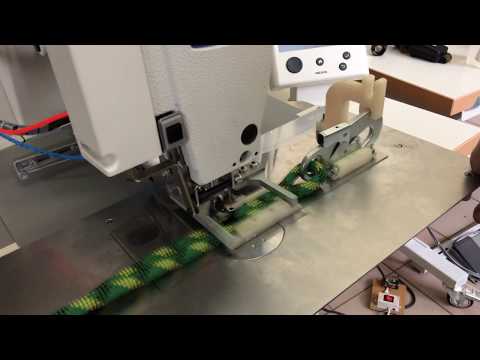 Automatic sewing machine for sewing a rope based on BROTHER BAS 326H-7 video