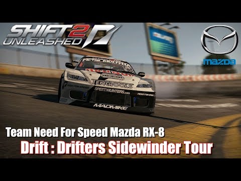 Retro Racing Games : Need For Speed Shift 2 Unleashed - Drift : Drifters Sidewinder Tour