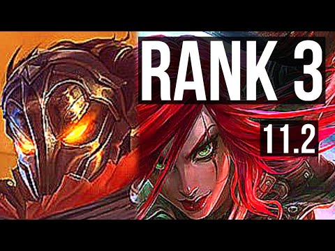VIKTOR vs KATARINA (MID) | Rank 3, 6/2/5 | KR Challenger | v11.2