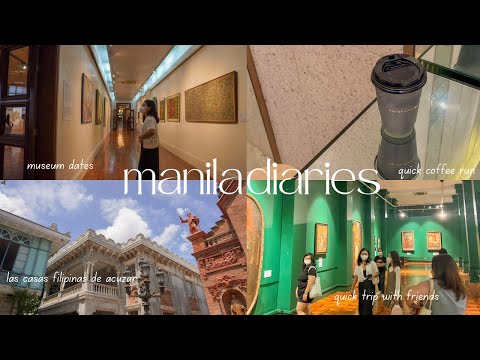 exploring manila on a weekend – museum dates, quick cafe visits, lurking around intramuros 🖼