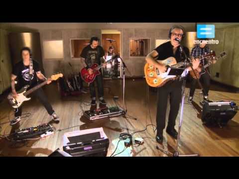 León Gieco & D-Mente - El angel de la bicicleta - Encuentro en el estudio