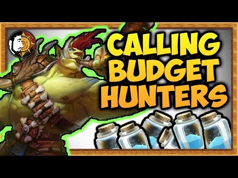 Hearthstone: Budget Masters Call Hunter - Rise Of Shadows