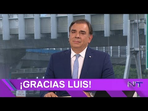 La emotiva despedida de Luis Otero en Noticiero Trece