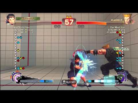 Mike Klitschko (Sakura) vs Dieminion (Guile)