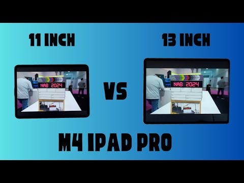11inch vs 13 inch iPad Pro M4 - Which size should you get?