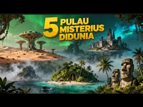 5 Pulau Misterius di Dunia yang Penuh Rahasia Alam! #faktaunik