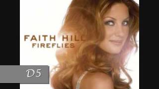 Faith Hill&#39;s vocal range: Fireflies