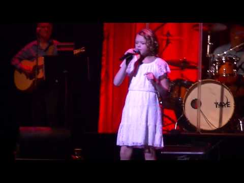Grace Morgan Singing at the Playhouse Fredericton with the New Brunswick Country Showcase