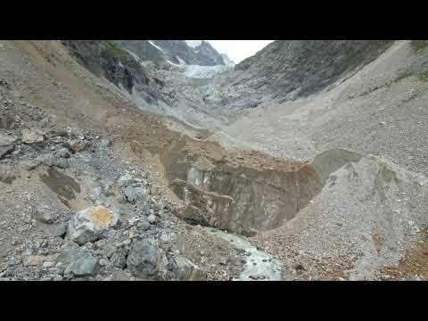 Glacier Chalaadi Svanetia Georgia  Mestia Gletscher Chalaadi Svanetien Georgien