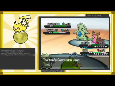 VGC '13 Int'l Friendly -USA vs South America: Roberto C. vs Trista M. (ryuzaki) Game 1
