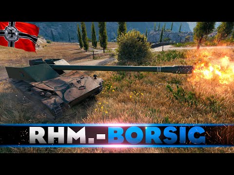 Rhm.-Borsig Waffenträger (Skin) - 11 Kills - 4.5K Damage - Best Replays World of Tanks