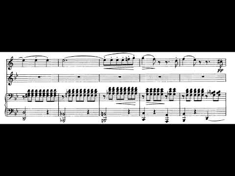 Der Hirt auf dem Felsen (F. Schubert) Score Animation