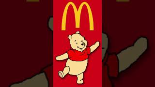 「プーさん」がマクドナルドのポテトの音だったら #Shorts #声真似 #声真似主 #マクドナルド #マック