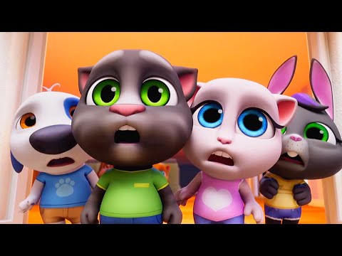 Capa de Talking Tom ⭐ Não Pise na Areia! ⭐ Talking Tom shorts ⭐  Super Toons TV