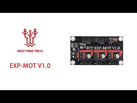 BIGTREETECH EXP-MOT V1.0 add three more drivers to your motherboard