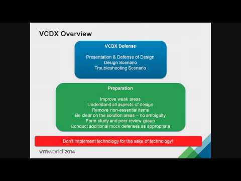 VMworld 2014 SDDC1600 Art of IT Infrastructure Design The Way of the VCDX Panel
