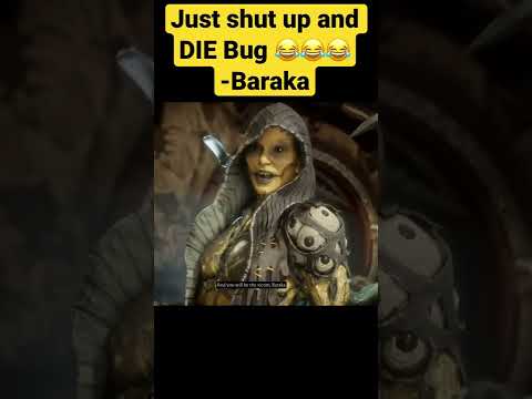 Baraka vs D’vorah lmao 😂😂 #mk11 #mortalkombat11 #mk11ultimate #dvorah #mortalkombatmobile