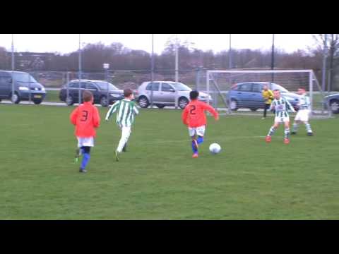 Elistha JO11-2 vS Spero JO11-4 zaterdag 18-03-2017