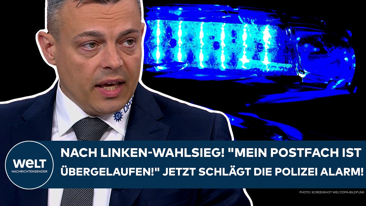BERLIN: Nach Wahlsieg der Linken! Polizei schlägt Alarm! "Meine Kollegen machen sich viele Sorgen!"