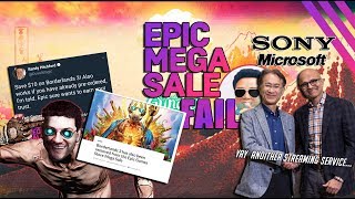 Epic Store Mega Sale Fail + Sony & Microsoft team up to sell you a streaming service