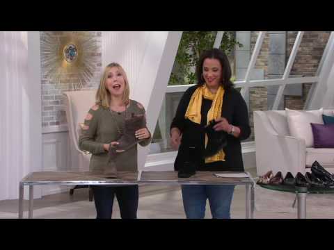 Clarks Unstructured Suede Boots - Un.Ashburn on QVC