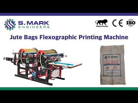 Jute Bags Printing Machine