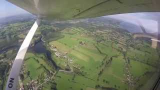preview picture of video 'Vols au-dessus des lacs de la région de Spa (EBSP)'