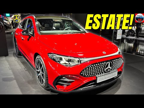 NEW 2026 Mercedes CLA Shooting Brake - Complete Visual REVIEW Walkaround (STARLIGHT Roof)