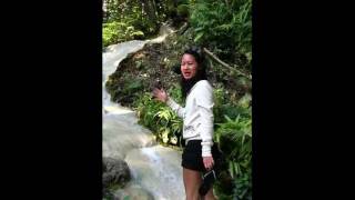 Nok Climbing The Waterfall