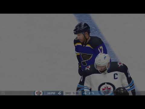 Stanley Cup Playoffs Winnipeg Jets VS St Louis Blues (STL Leads 2-0)