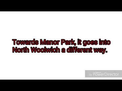 474. New route around North woolwich