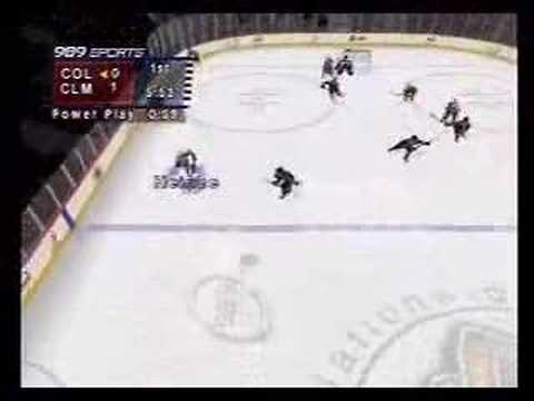NHL Face Off 2001 Playstation 2 - Gameplay video part 1 of 2